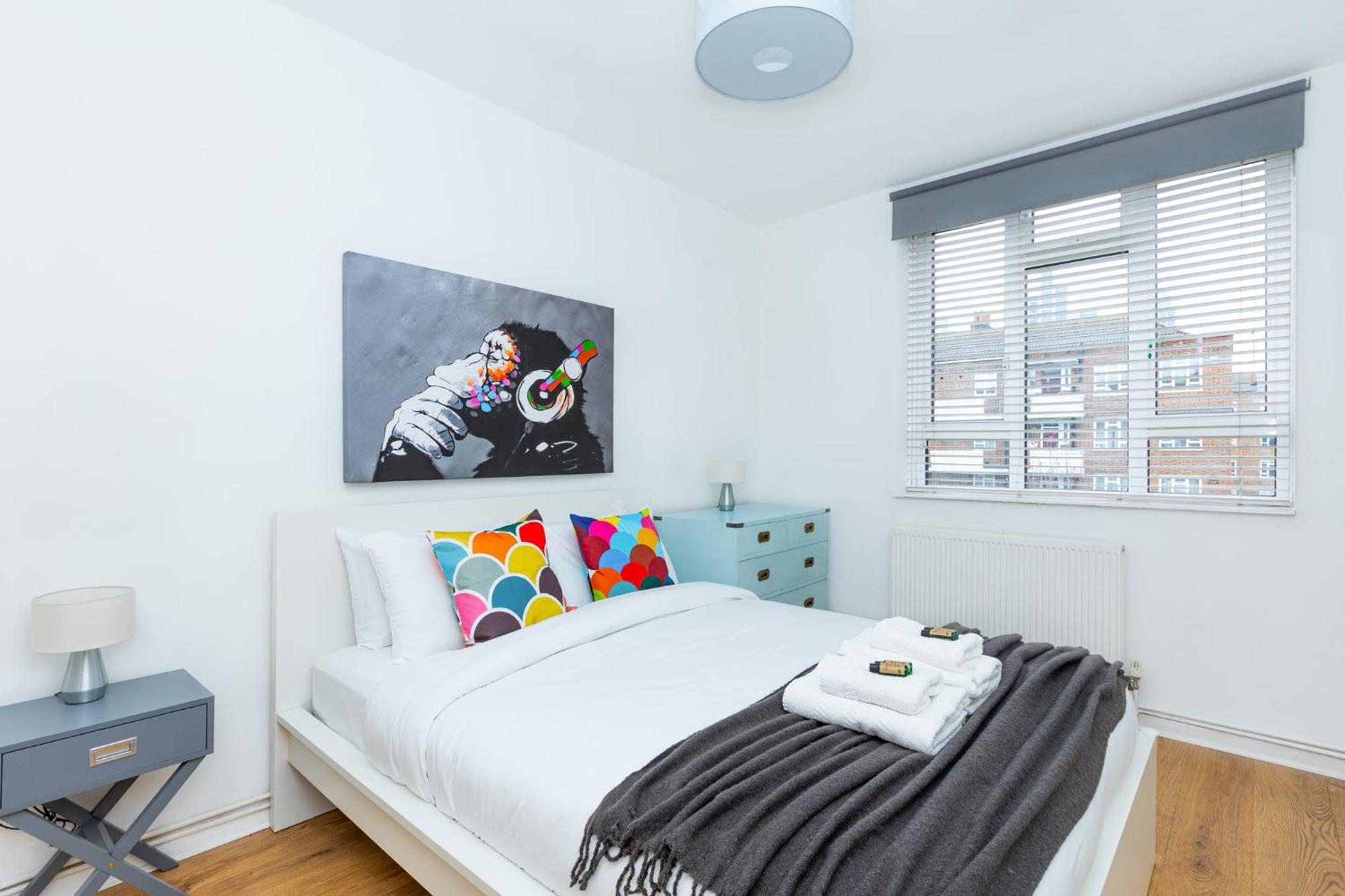 Bright Modern 1 Bedroom Flat, 5 Min To Vauxhall St Londýn Exteriér fotografie