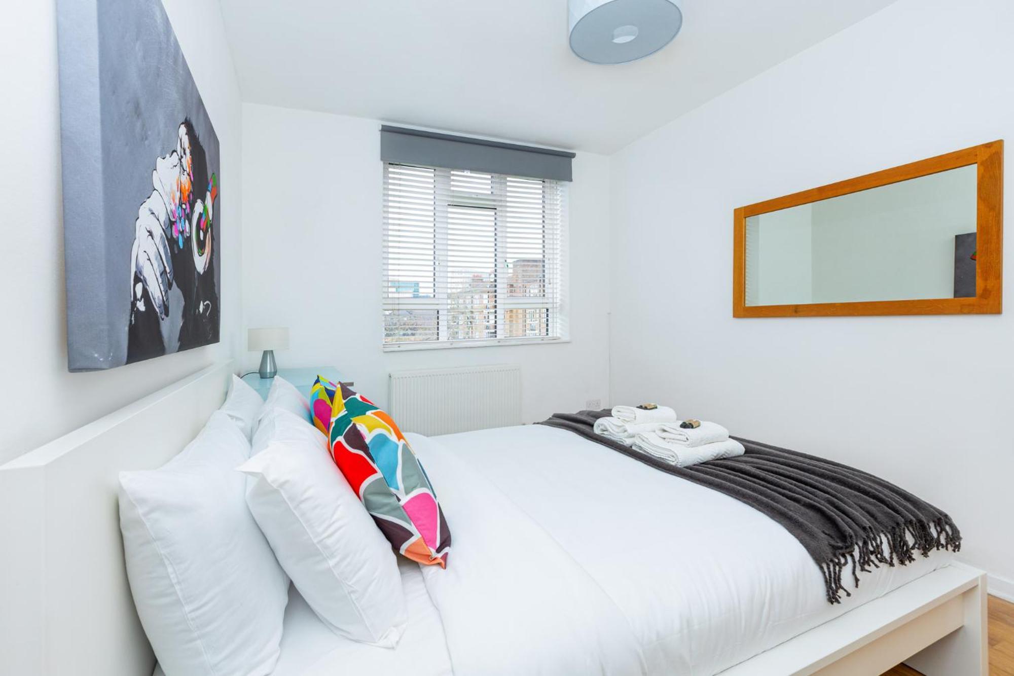 Bright Modern 1 Bedroom Flat, 5 Min To Vauxhall St Londýn Exteriér fotografie