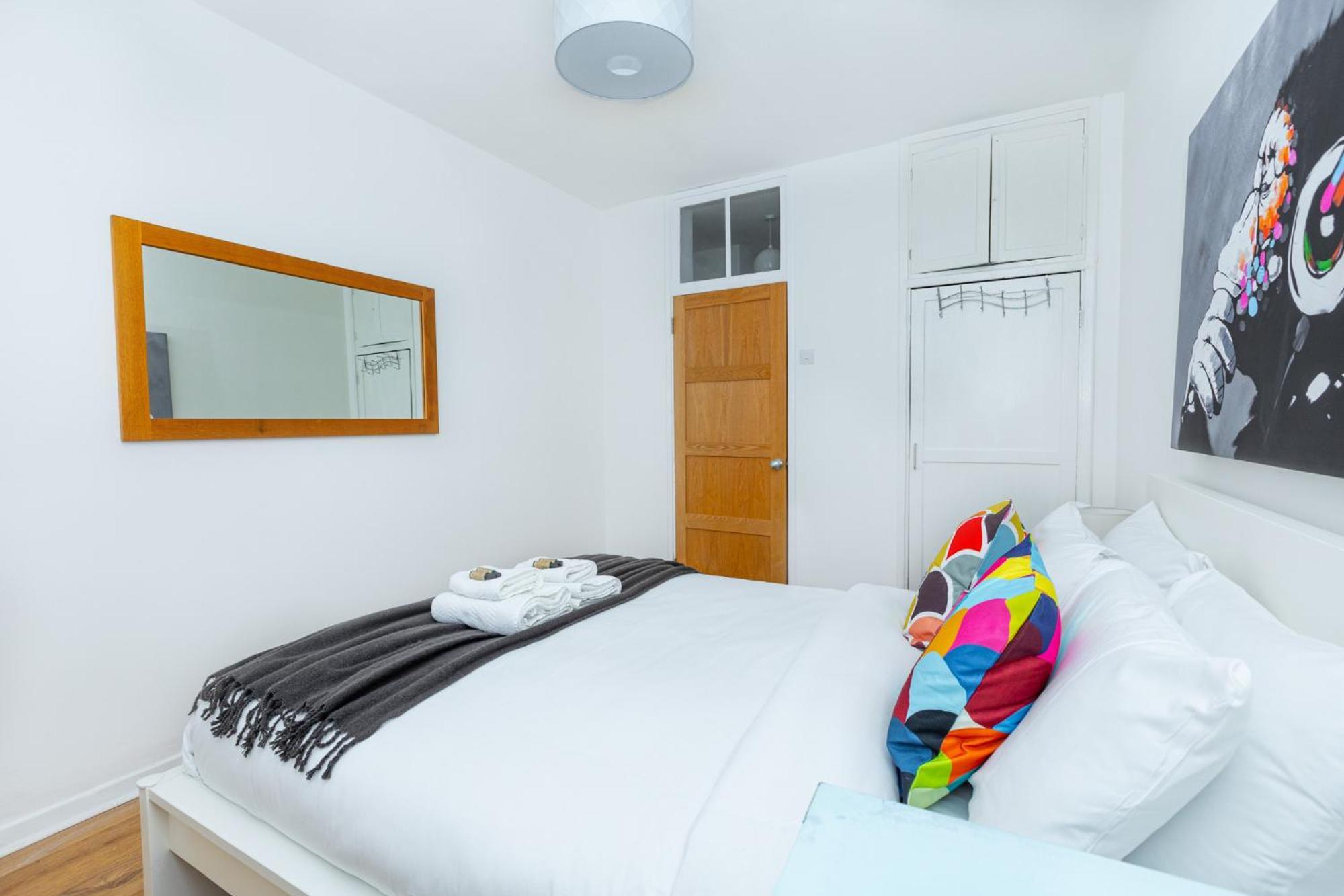 Bright Modern 1 Bedroom Flat, 5 Min To Vauxhall St Londýn Exteriér fotografie