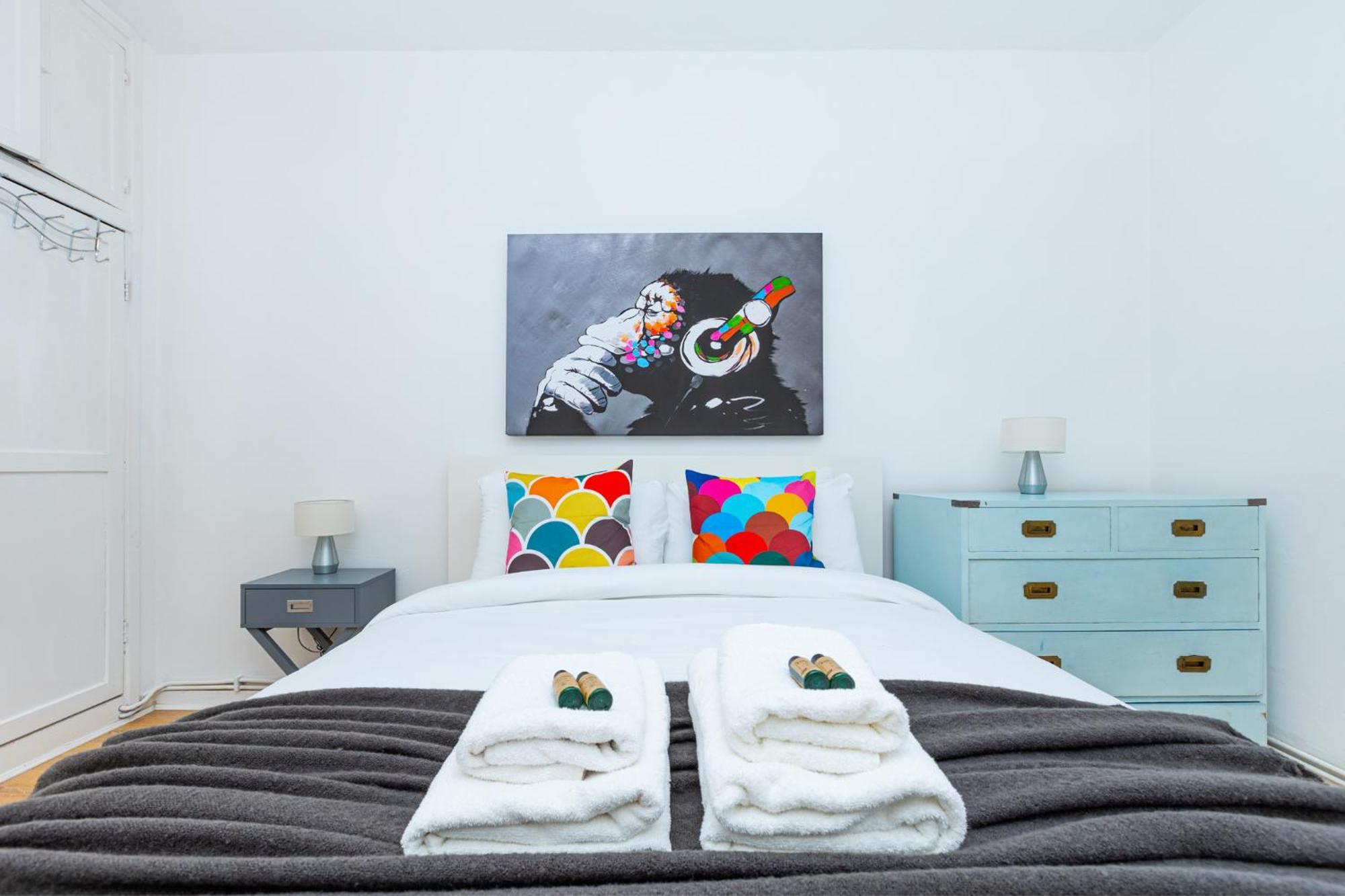 Bright Modern 1 Bedroom Flat, 5 Min To Vauxhall St Londýn Exteriér fotografie
