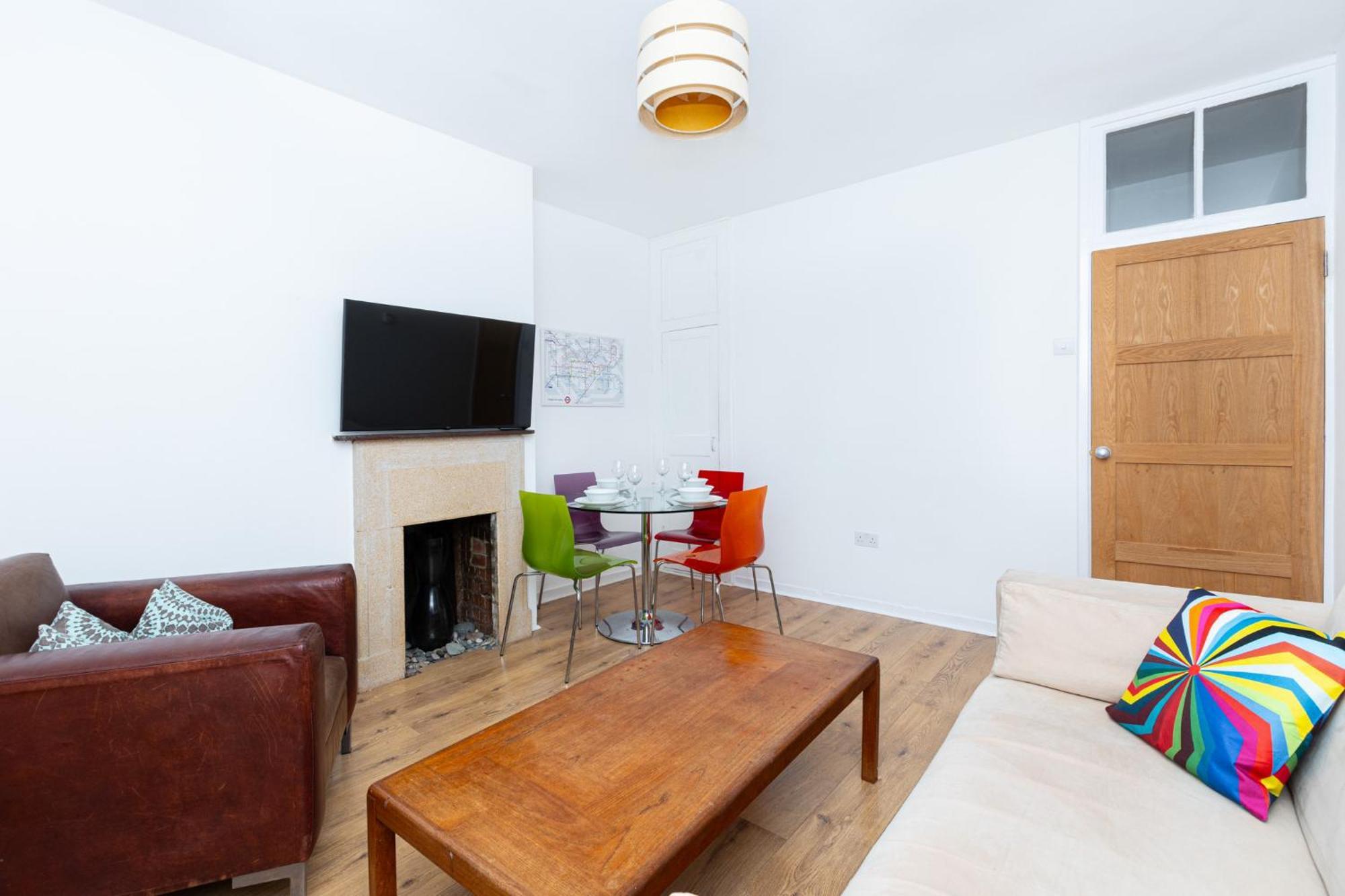 Bright Modern 1 Bedroom Flat, 5 Min To Vauxhall St Londýn Exteriér fotografie