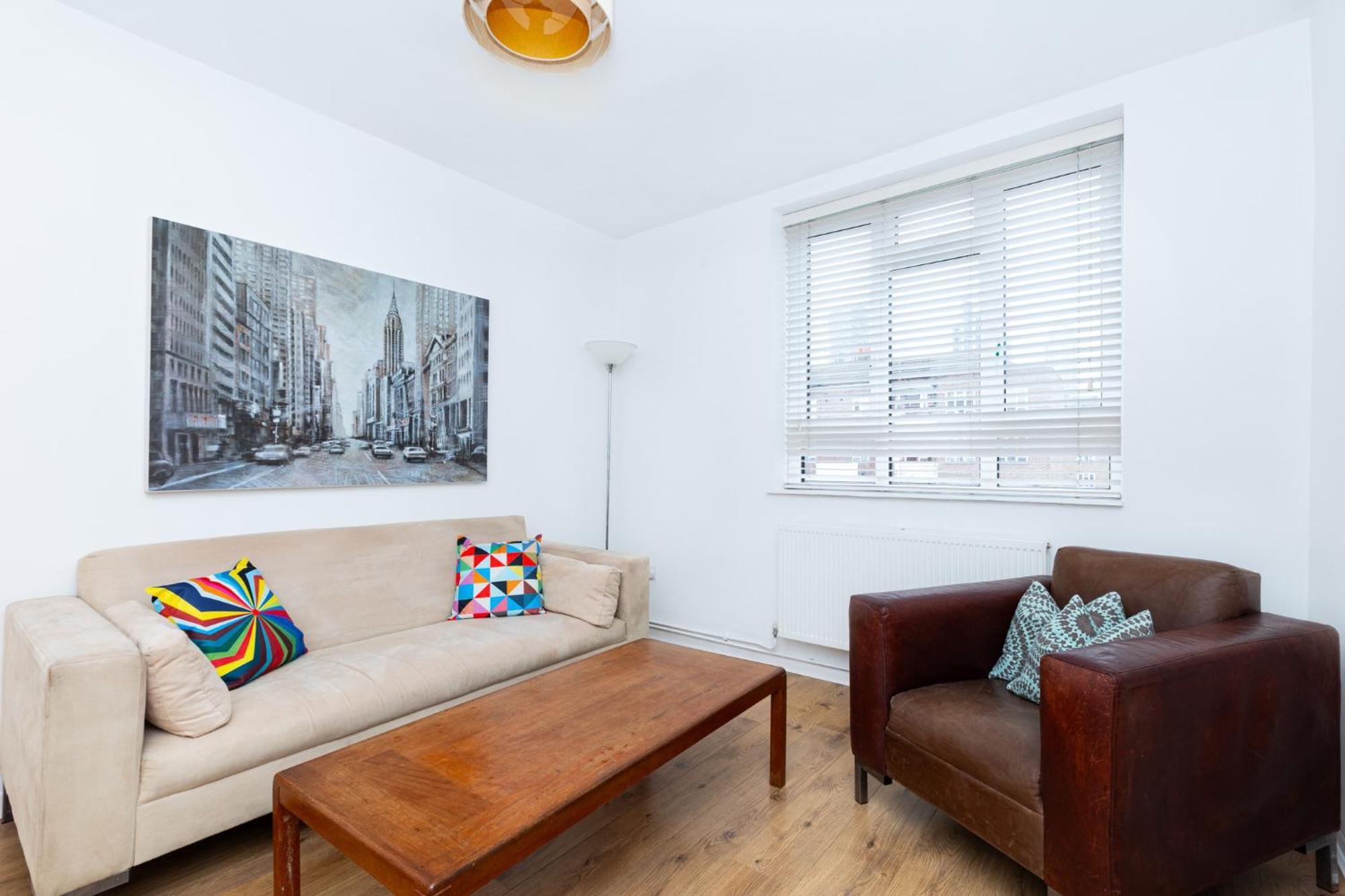 Bright Modern 1 Bedroom Flat, 5 Min To Vauxhall St Londýn Exteriér fotografie