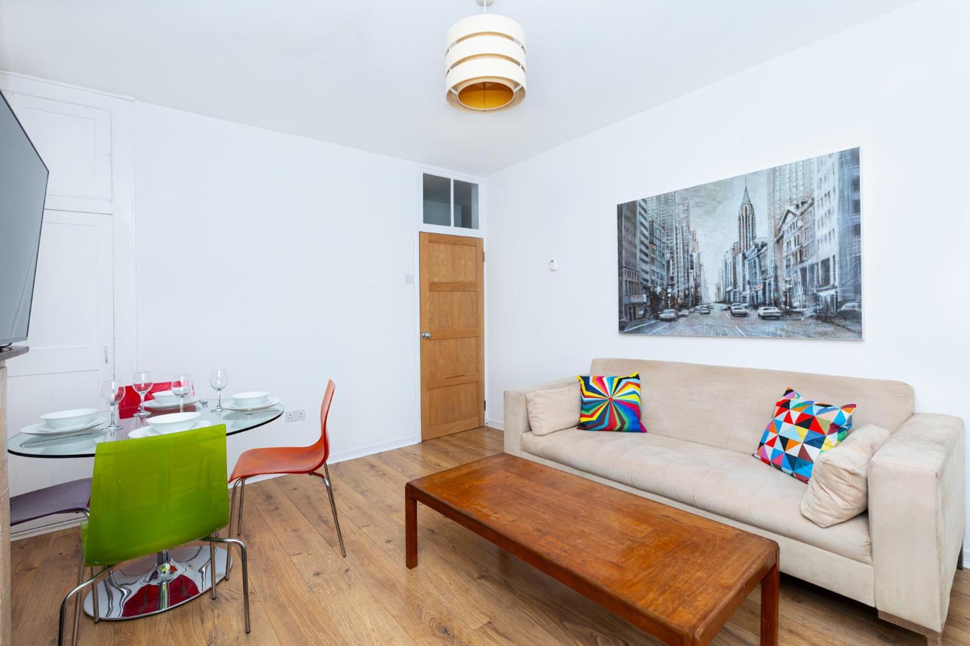 Bright Modern 1 Bedroom Flat, 5 Min To Vauxhall St Londýn Exteriér fotografie