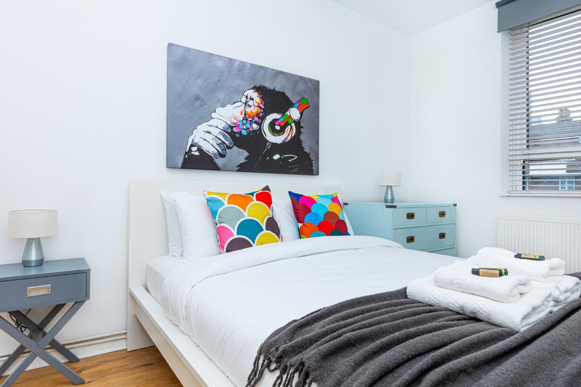 Bright Modern 1 Bedroom Flat, 5 Min To Vauxhall St Londýn Exteriér fotografie