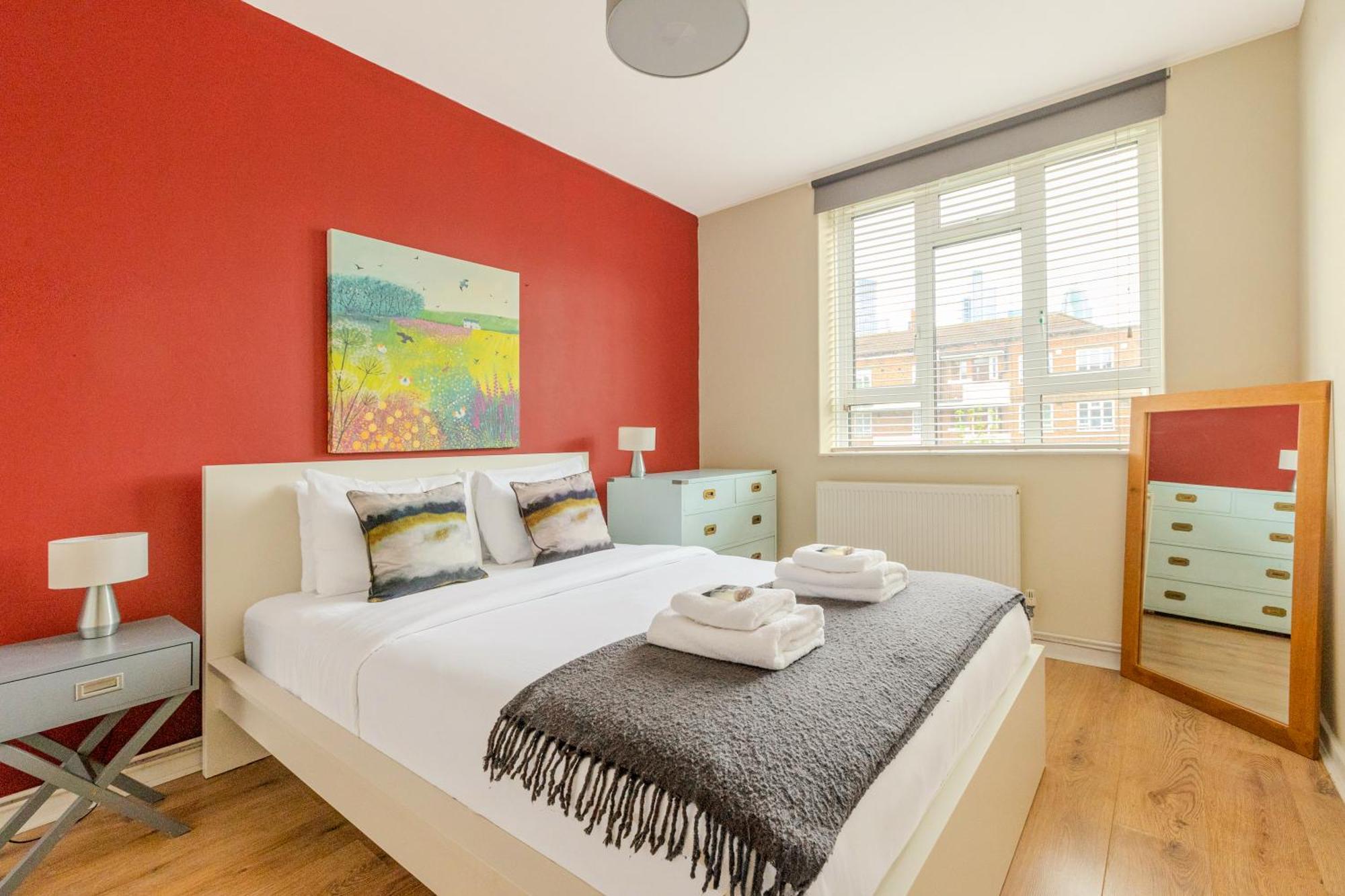 Bright Modern 1 Bedroom Flat, 5 Min To Vauxhall St Londýn Exteriér fotografie